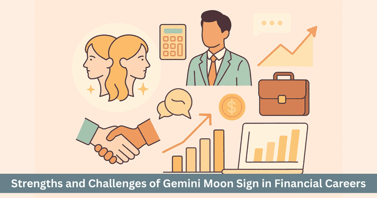 Gemini Moon Natives Career in Banking and Finance