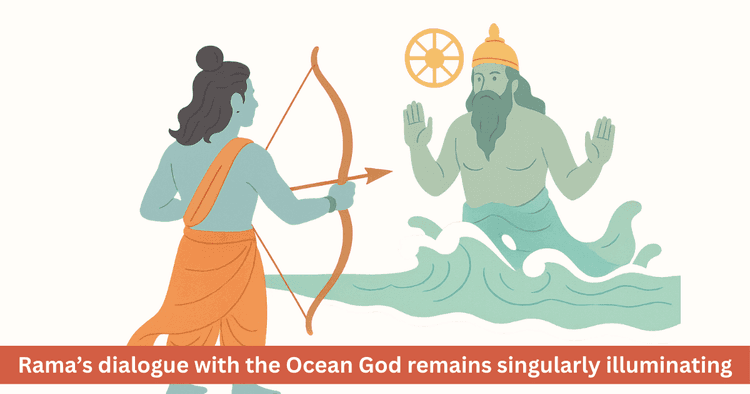 Rama and the Ocean: Bridge, Leadership, Patience and Redemption
