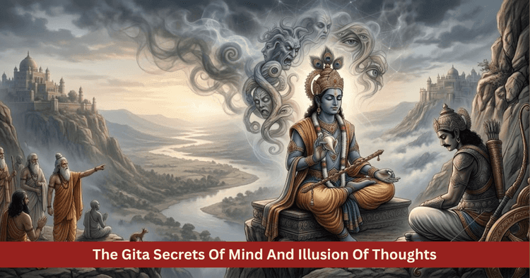 Illusion of Mind: Bhagavad Gita Insights on Inner Thoughts