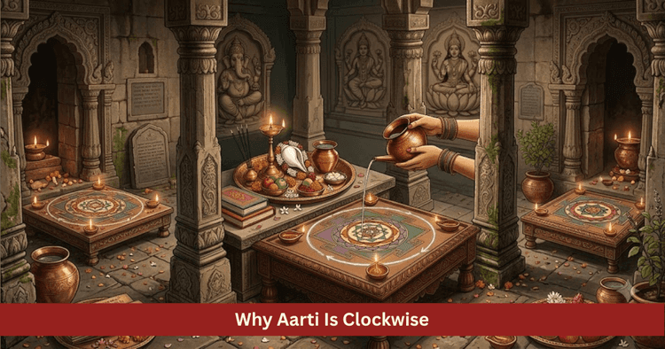 Why Aarti Is Done Clockwise