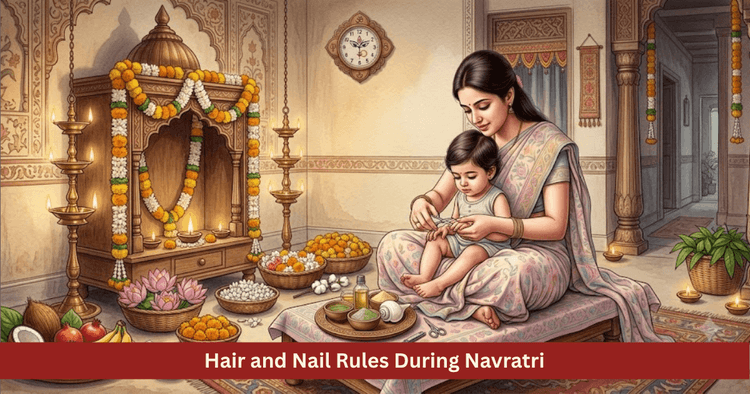 Why Hair and Nail Cutting Is Avoided in Navratri