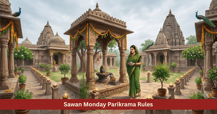 Shiva Linga Parikrama Rules Sawan Monday