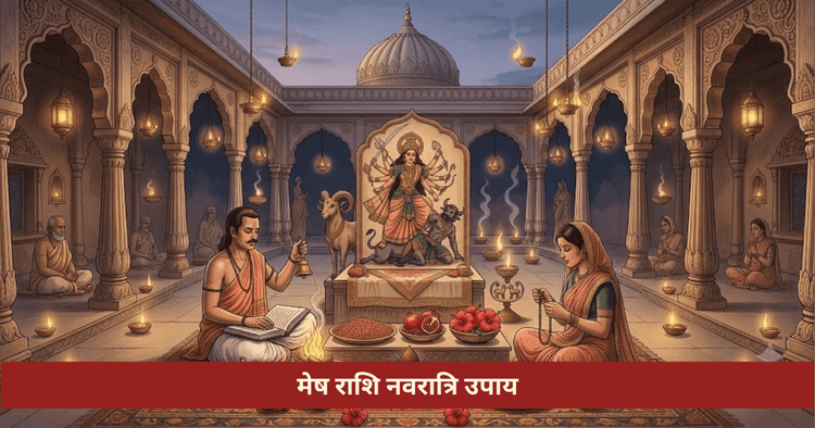 मेष राशि नवरात्रि उपाय करियर धन लाभ