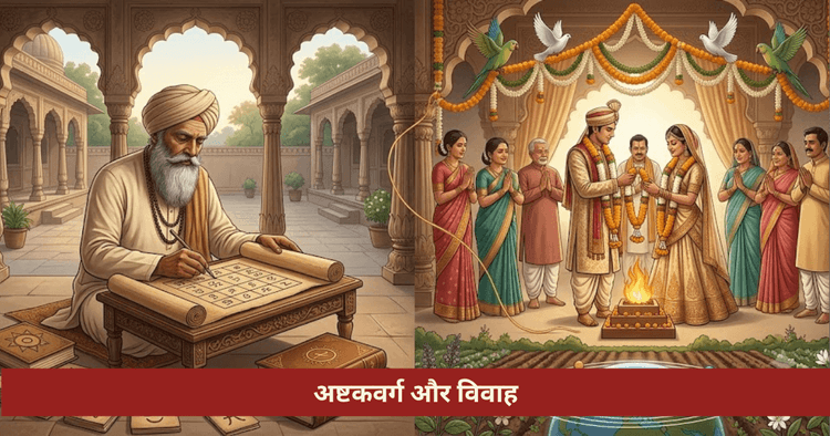 अष्टकवर्ग विवाह मिलान गणित