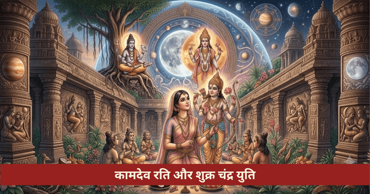 कामदेव गायत्री से दांपत्य आकर्षण और शुक्र चंद्र सामंजस्य