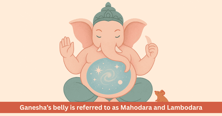 Mahodara Ganesha’s Belly: Holder of the Universe