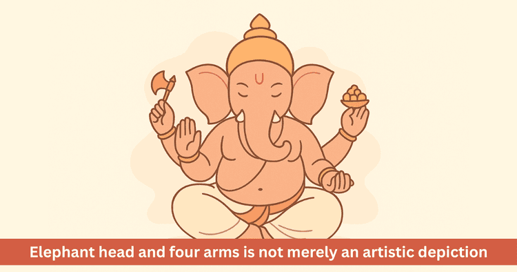 The Spiritual Secret of Ganesha’s Four Arms