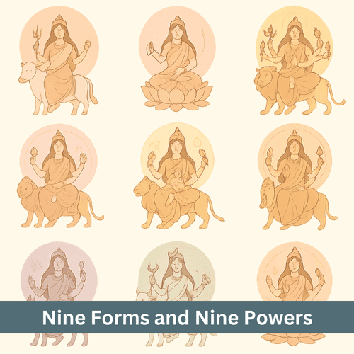 Nine Forms and Nine Powers: Life Lessons from Each Form of Maa Durga