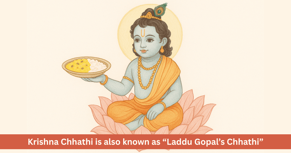 Krishna Chhathi 2025 Date, Rituals and Significance of Kadhi-Chawal Offering