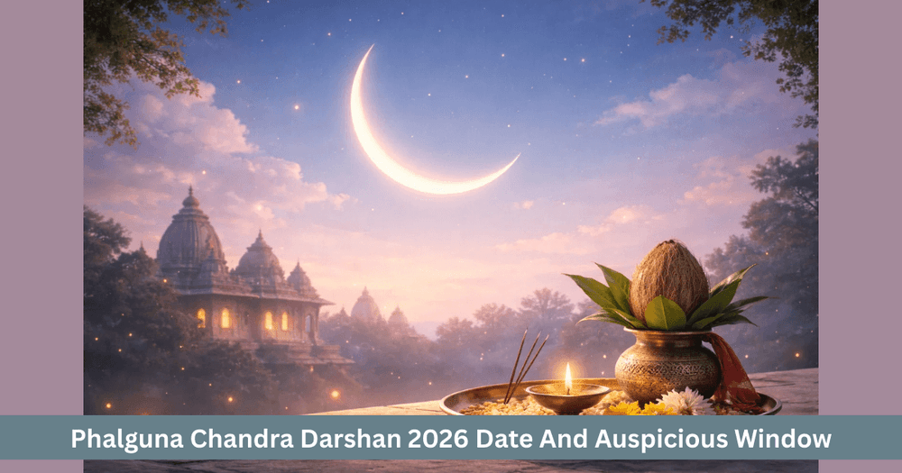 Phalguna Chandra Darshan 2026 Date and Time