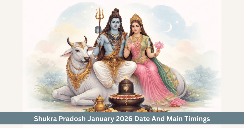 Shukra Pradosh January 2026: Date, Main Muhurat and Puja Time
