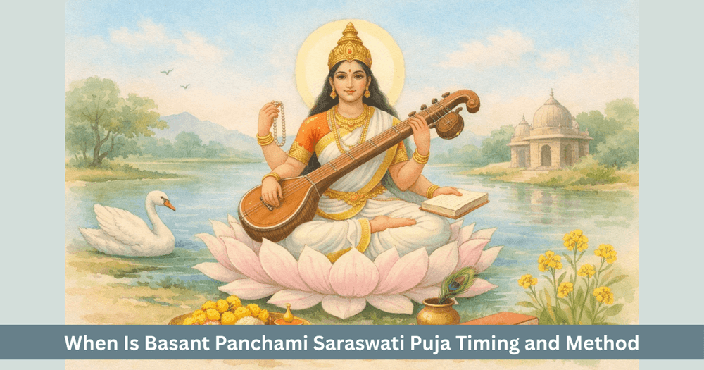 Basant Panchami 2026: Saraswati Puja Date, Muhurat, Method and Akshar Abhyas