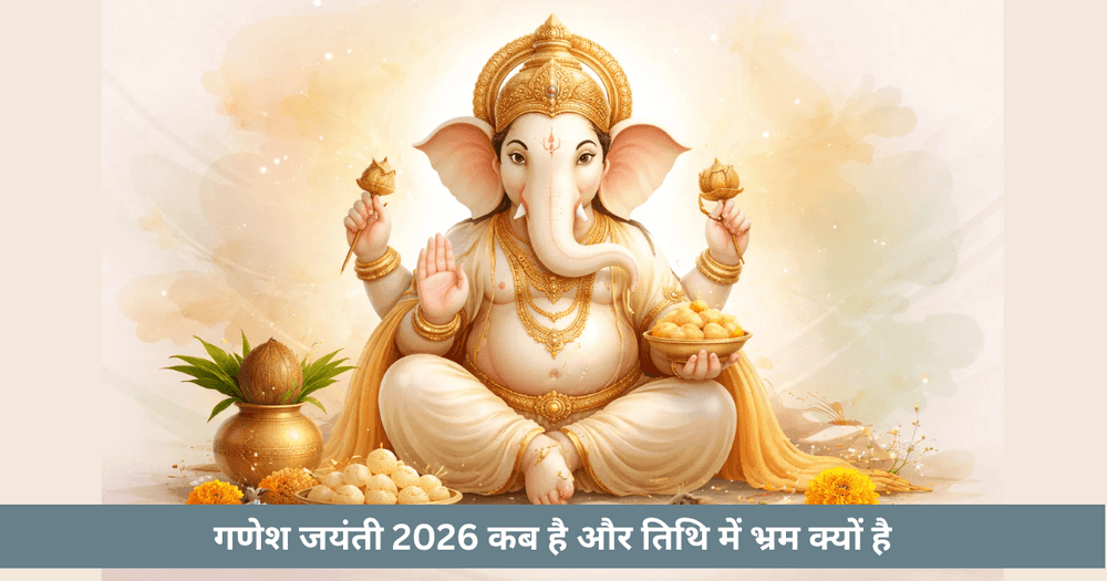 गणेश जयंती 2026 तारीख और मुहूर्त