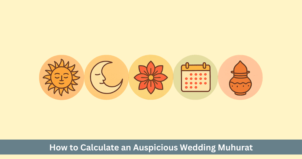 Calculation of Auspicious Wedding Muhurat