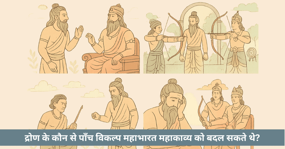द्रोणाचार्य के पाँच निर्णायक विकल्प