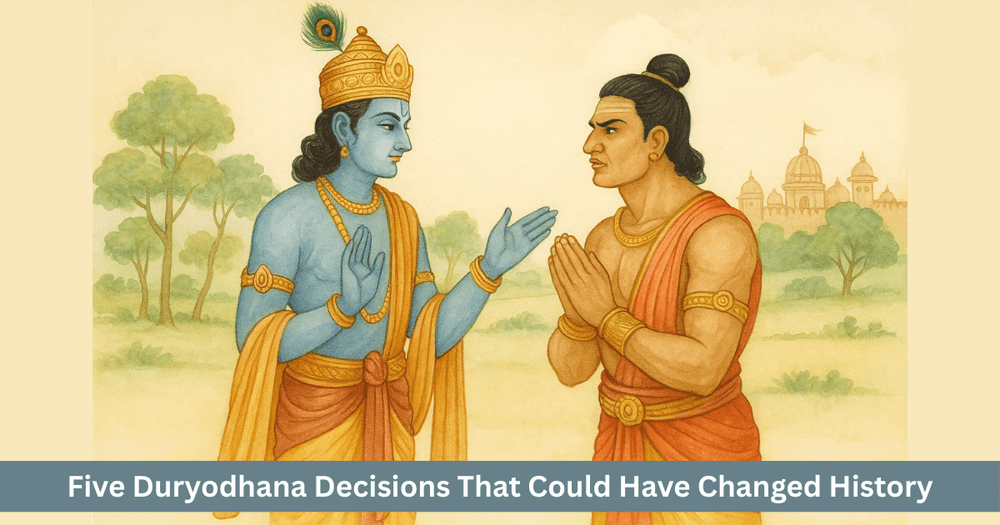 Five Critical Actions Duryodhana Should Have Taken: Impact Analysis