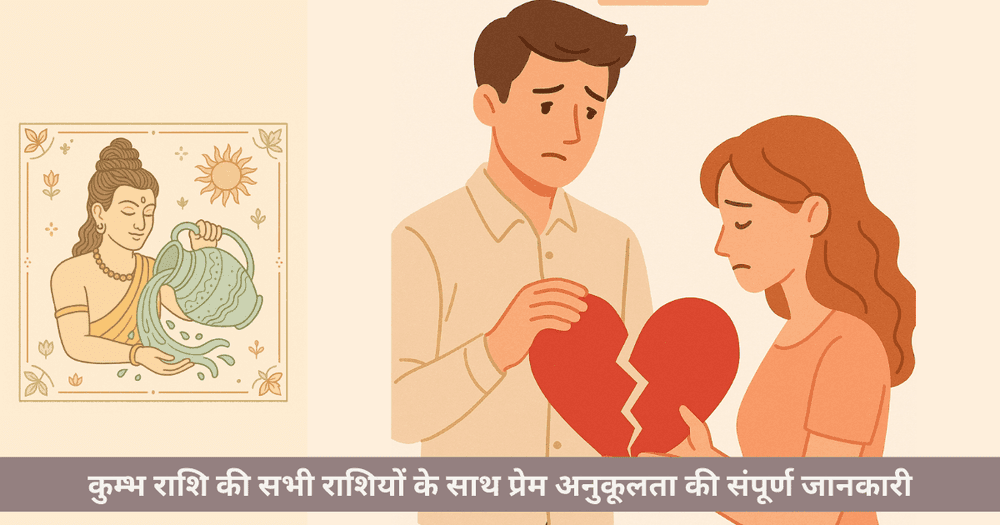 कुम्भ राशि प्रेम अनुकूलता और संबंध विश्लेषण