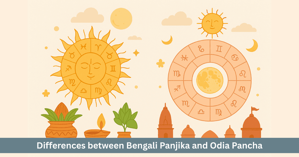 Bengali Panjika vs Odia Panchang Structure, Differences & Traditions