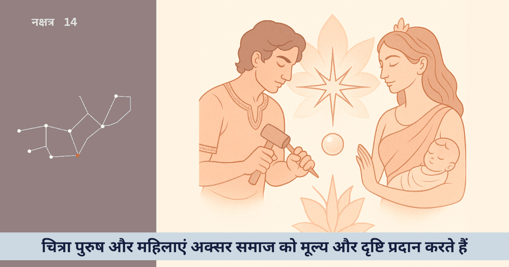 चित्रा नक्षत्र: पुरुष-स्त्री में अंतर, गुण, स्वभाव, करियर, संबंध व स्वास्थ्य का सम्पूर्ण विवेचन