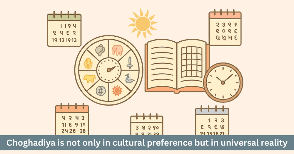 Choghadiya and Indian Calendars: Universal Astronomical Timing System