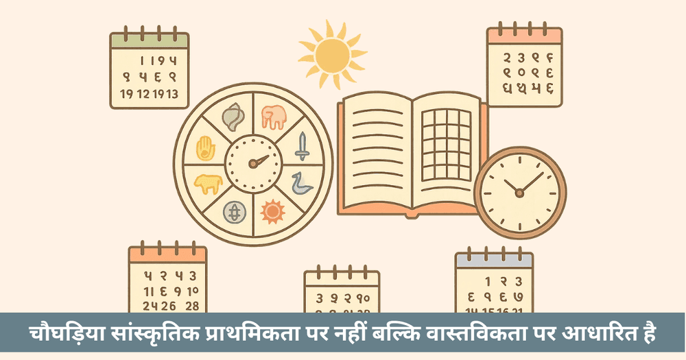 चौघड़िया और भारतीय कैलेंडर: सार्वभौमिक खगोलीय समय प्रणाली