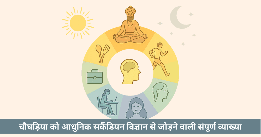 चौघड़िया और सर्कैडियन चक्र: ब्रह्मांडीय समय विज्ञान की संपूर्ण व्याख्या