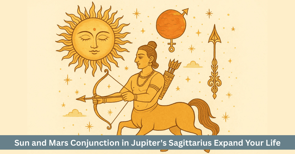 Sun Mars Conjunction 2025-2026: Expansion of Courage and Higher Knowledge in Sagittarius.