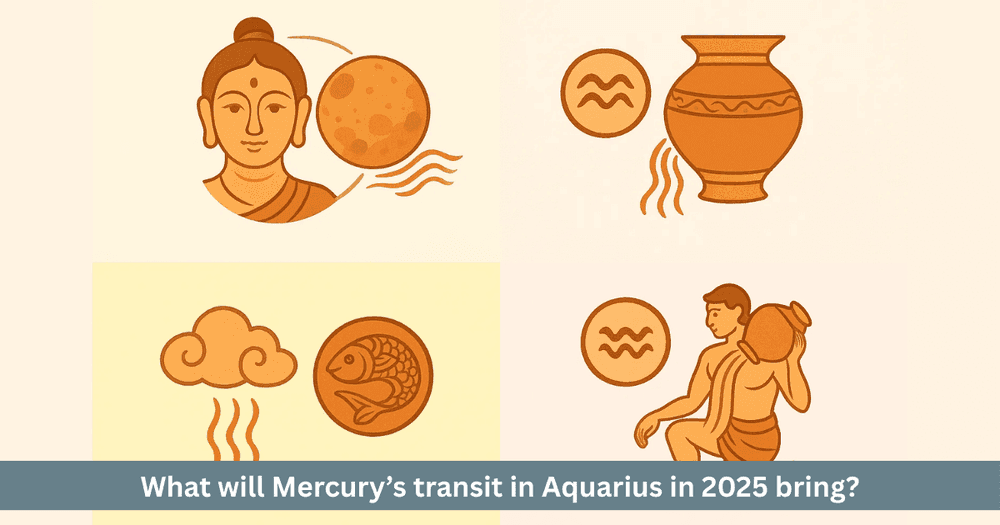 Mercury transit in Aquarius 2025 zodiac-wise effects and remedies