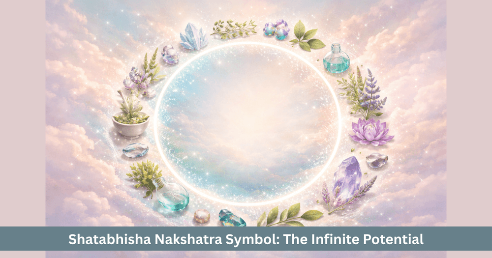 Shatabhisha Nakshatra Circle Symbol Meaning, Varuna, Hundred Healers and Healing Power
