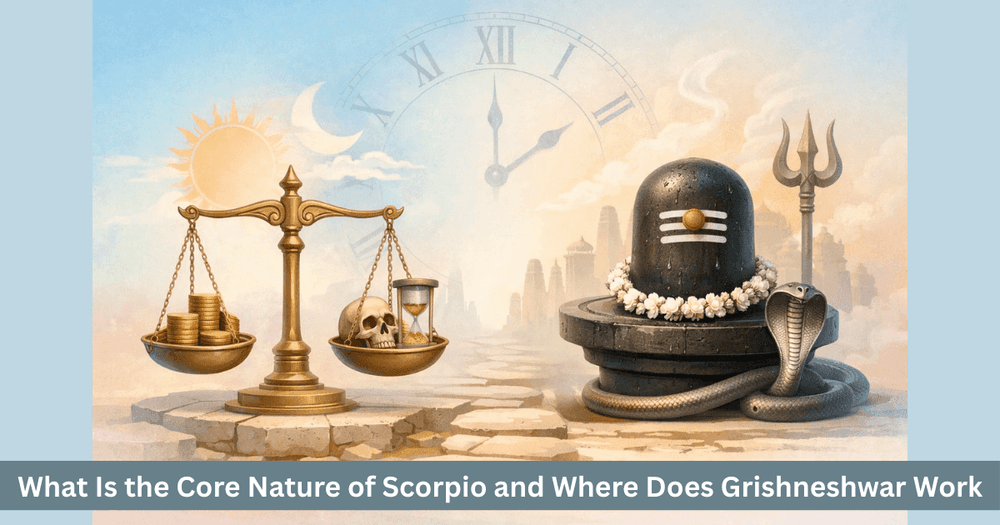 Scorpio Sign and Grishneshwar Jyotirlinga Spiritual Connection