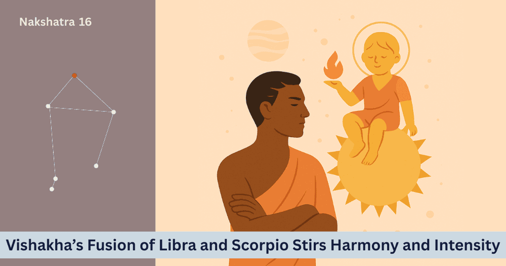 The Planets in Vishakha Nakshatra: Expansion, Duality and Energetic Depth