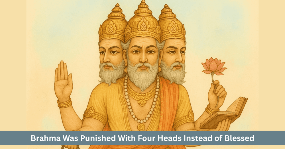 Brahma's Four Heads: The Curse on Creator and Spiritual Teachings