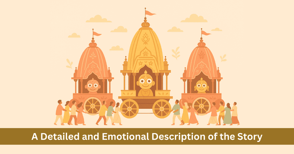 Emotional Story of Jagannath Rath Yatra: The Eternal Reunion of Krishna, Radha and Devotees