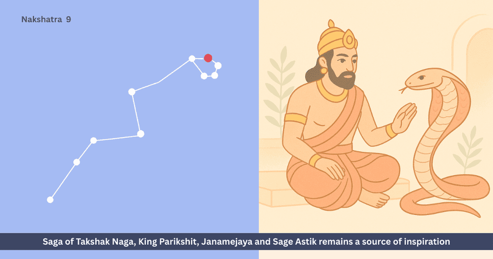 Takshak Naga Story - Parikshit’s Death, Serpent Sacrifice and Astik’s Compassion