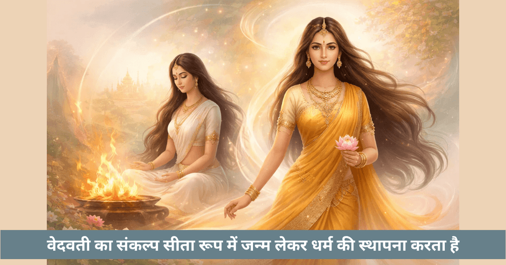 वेदावती से सीता: धर्म और धैर्य की कहानी