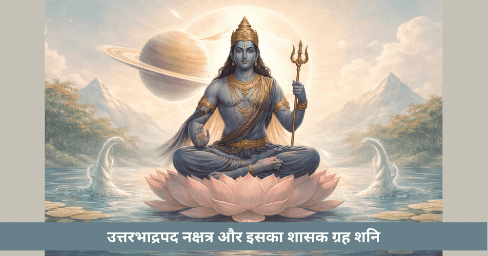 उत्तर भाद्रपद नक्षत्र और शनि का गहन ज्ञान