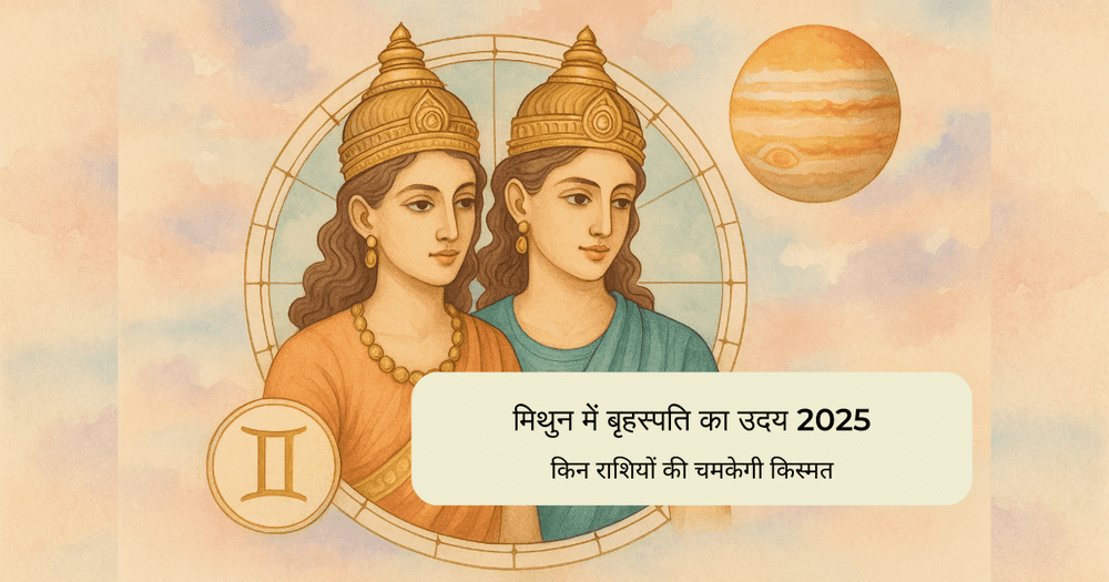 गुरु उदय 2025: मिथुन में बृहस्पति का उदय, इन राशियों को मिलेगा धन और सफलता