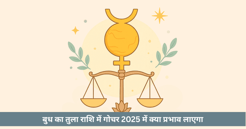 बुध तुला गोचर 2025 राशि अनुसार प्रभाव और उपाय