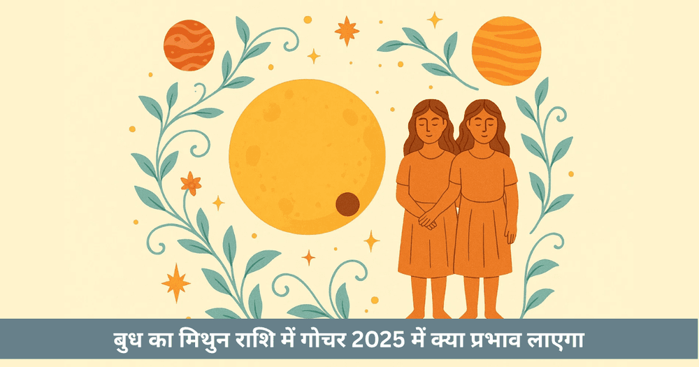 बुध मिथुन गोचर 2025 राशि अनुसार प्रभाव और उपाय