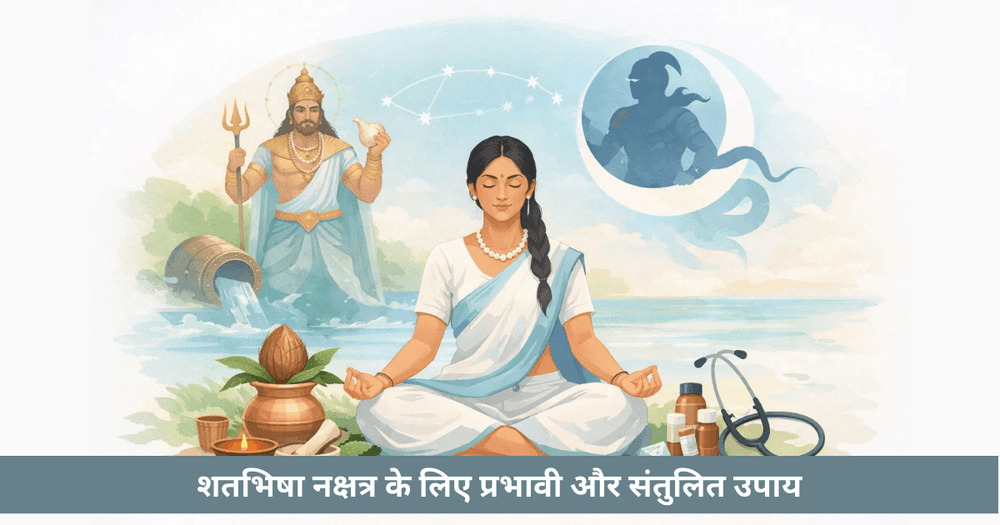 शतभिषा नक्षत्र उपाय: स्वास्थ्य और संतुलन के लिए