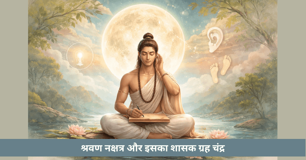श्रवण नक्षत्र का स्वामी चंद्रमा – अर्थ और प्रभाव