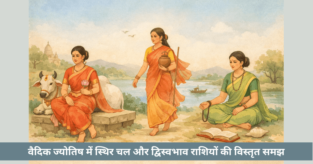 राशि गुण गाइड चर स्थिर द्विस्वभाव