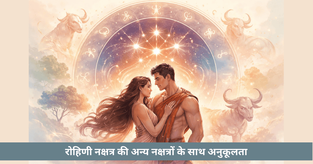 रोहिणी नक्षत्र विशेषताएँ, आकर्षण और संबंध संगतता