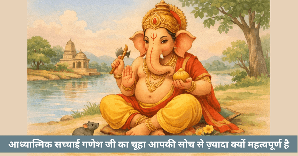 गणेश जी का चूहा मन विनम्रता और छोटी सेवा की गहरी सीख