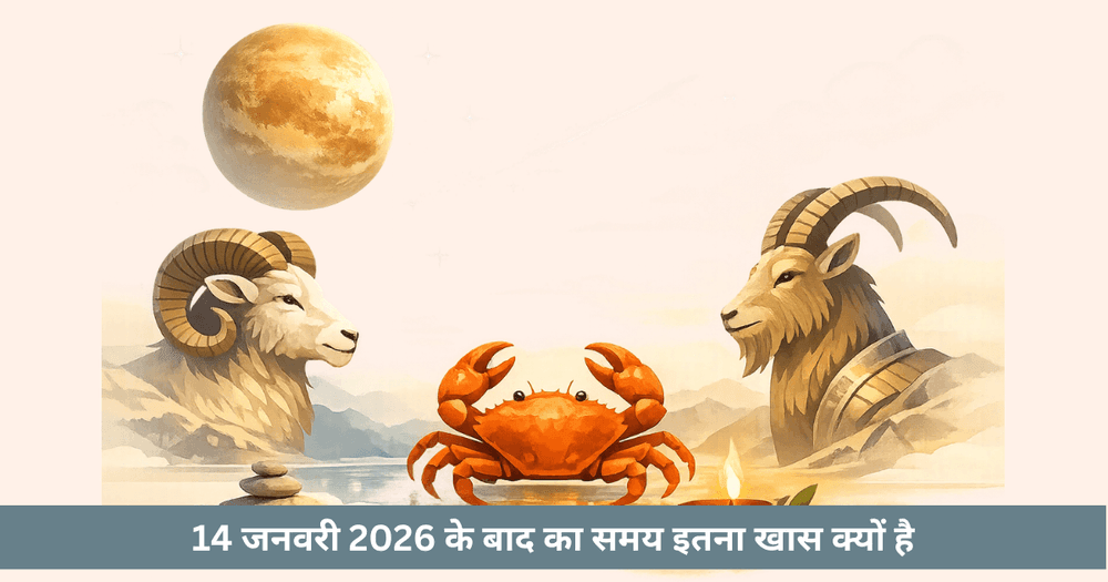 14 जनवरी 2026 के बाद 3 राशियों के लिए शुभ समय