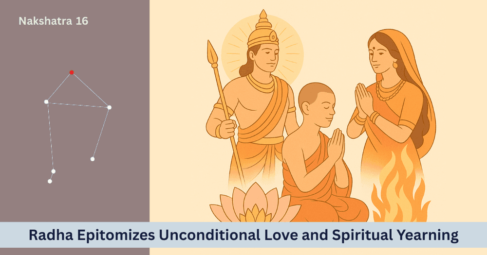 Vishakha: The Dual Journey of Divine Love, Success and Spirituality