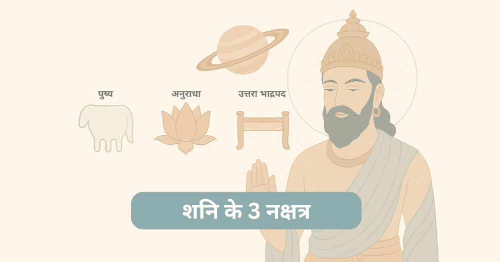 शनि के नक्षत्र: पुष्य, अनुराधा और उत्तरा भाद्रपद का प्रभाव और उपाय