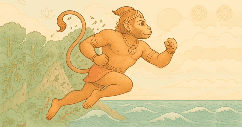 Sundara Kanda, the Ocean and Sadhana: The Deeper Meaning of Hanuman’s Leap