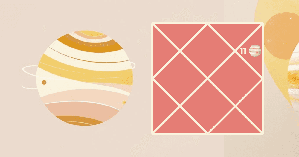 Influence of Jupiter in the Eleventh House