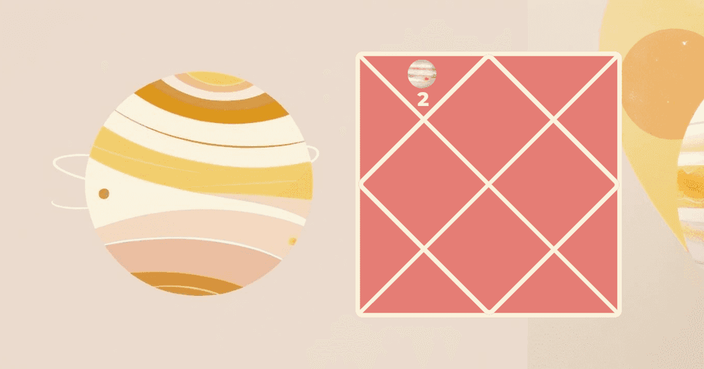 दूसरे भाव में बृहस्पति: